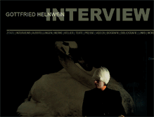 Tablet Screenshot of gottfried-helnwein-interview.com